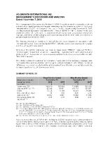 MDA 2018 Q3 (CNW Group/Ag Growth International Inc. (AGI))