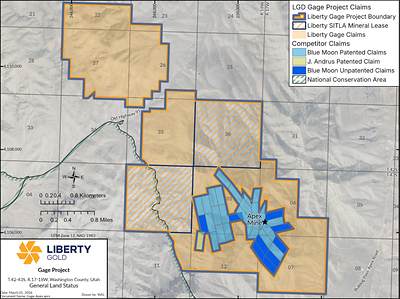Figure 1: Concession Location (CNW Group/Blue Moon Metals)