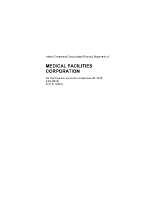 Medical Facilities Corporation Reports Second Quarter 2018 Financial Results (CNW Group/Medical Facilities Corporation)