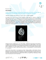Lucara Announces Second Collaboration Agreement with Louis Vuitton, and HB Antwerp for the Exceptional, 549 Carat White Gem Diamond "Sethunya" (CNW Group/Lucara Diamond Corp.)