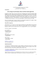 Africa Energy Closes Previously Announced Subscription Agreement (CNW Group/Africa Energy Corp.)