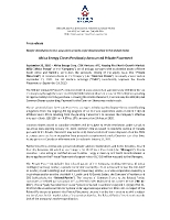 Africa Energy Closes Previously Announced Private Placement (CNW Group/Africa Energy Corp.)