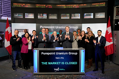Purepoint Uranium Group Inc. Closes the Market (CNW Group/TMX Group Limited)