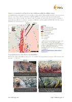 Figure 3: Conceptual position of current drill holes at the Mordialloc target and photos of hole TRDD005 v TRDD002 with the current hole better than the first (CNW Group/Kincora Copper Limited)