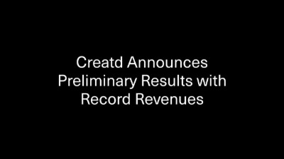Creatd announces preliminary results with record revenues for fiscal year 2022.