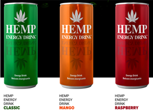 Hemp Energy Drink (3 flavors)