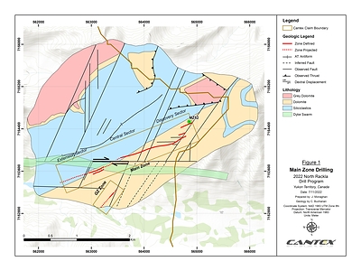 Main Zone drilling (CNW Group/Cantex Mine Development Corp.)