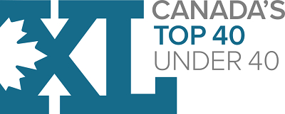Canada’s Top 40 Under 40® is an annual recognition of the exceptional achievements of 40 outstanding Canadians under the age of 40. The program has recognized more than 760 outstanding Canadians and is the country’s most coveted award for young business leaders. Honourees have a remarkable track record of achievement after their win; the ranks of Top 40 alumni include hundreds of nationally and internationally prominent CEOs, executives, entrepreneurs and community leaders. (CNW Group/Canada's Top 40 Under 40)