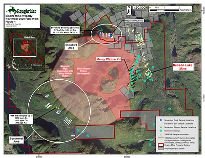 Empire Mine property - Figure 1 (CNW Group/Roughrider Exploration Limited)