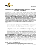 Capella Initiates Base of Till Sampling Programs on the Seisunselka and Jolhikko Gold Targets, Northern Finland (CNW Group/Capella Minerals Limited)
