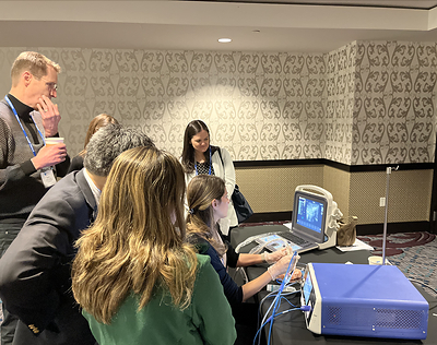 Specialists exploring Baird Medical’s MWA technology