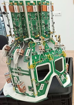 Tesla Head Coil (Tesla Dynamic Coils BV) Photo Courtesy of Alzamend Neuro, Inc. All rights reserved and proprietary, @2025 #Alzamend @Alzamend $Alzamend @LiProSal #LiProSal $LiProSal #MassachusettsGeneralHospital $MassachusettsGeneralHospital #Whole-brain_imaging $whole-brain_imaging #one-of-a-kind_head_coil $one-of-a-kind_head_coil (PRNewsfoto/Alzamend Neuro, Inc.)