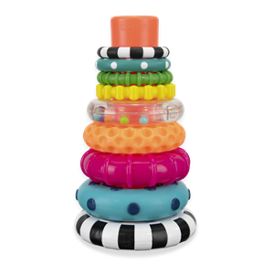 Sassy Stacks of Circles Ring Stacker
