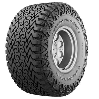A legend reborn: Mickey Thompson Tires & Wheels introduces the Baja Belted™ II at SEMA 2025, honoring the tire that conquered the Baja 1000 with Mickey Thompson behind the wheel with a bold reimagining of one of the most iconic tires in off-road history.