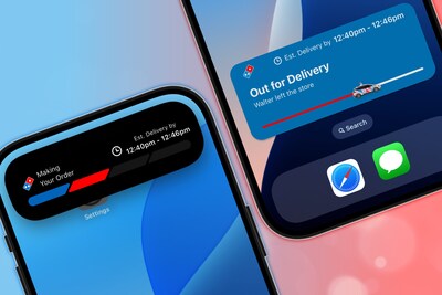 Domino’s new and improved Tracker now features Live Activities, making tracking easier, faster and more intuitive for millions of iPhone users nationwide.