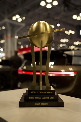 Lucid Gravity has been named 2026 World Luxury Car of the Year by the esteemed World Car Awards program. In an awards category open to electric, hybrid, and internal-combustion vehicles, Lucid’s all-electric SUV was recognized by a global jury of more than 100 acclaimed automotive journalists from around the globe. Lucid is now 2-for-2 in this award category, with the Lucid Air sedan named World Luxury Car of the Year in 2023.