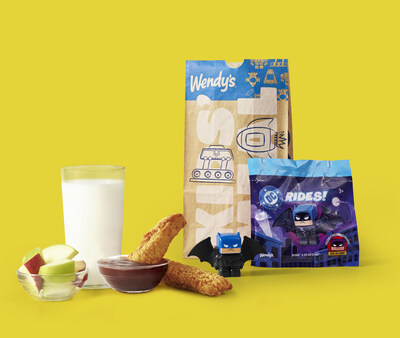 Wendy's new DC Rides Kids’ Meal available late March through early June 2026.
