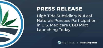High Tide Inc., April 1, 2026 (CNW Group/High Tide Inc.)
