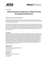 Board Change- Dawn Farrell (CNW Group/ATCO Ltd.)