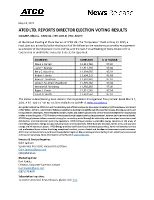 ATCO Ltd. Reports Director Election Voting Results (CNW Group/ATCO Ltd.)