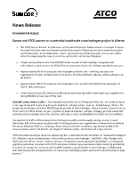 Suncor and ATCO partner on a potential world-scale clean hydrogen project in Alberta (CNW Group/ATCO Ltd.)