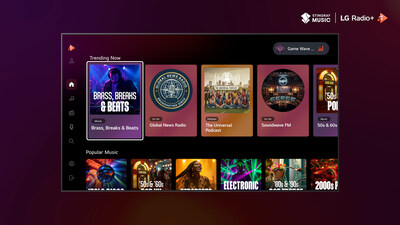 LG Electronics (LG) has partnered with Stingray Music to upgrade its free ad-supported audio streaming service, LG Radio+.