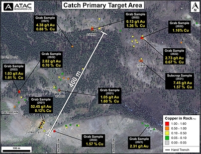Catch Rock Highlights (CNW Group/ATAC Resources Ltd.)