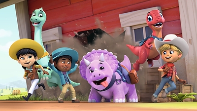 BOAT ROCKER’S HIT PRESCHOOL SERIES "DINO RANCH" RENEWED FOR THIRD SEASON (CNW Group/Boat Rocker Media Inc.)
