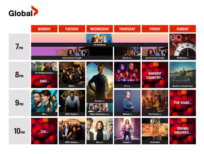 Global Fall 2025 Schedule (CNW Group/Corus Entertainment Inc.)