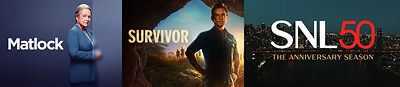 GLOBAL IS HOME TO TV’S #1 HITS THIS FALL INCLUDING #1 SHOW AND NEW DRAMA MATLOCK AMONG TOTAL VIEWERS (CNW Group/Global Television)