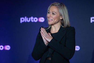 Katrina Kowalski, Vice President of Content, Pluto TV and Paramount+, at the Pluto TV Canada Launch Press Conference (CNW Group/Pluto TV (Canada))