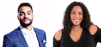 ET Canada reporters Jedson Tavernier and Brittnee Blair (CNW Group/Corus Entertainment Inc.)
