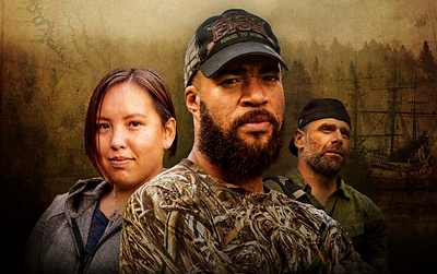 Cast of Deadman’s Curse 
Photo credit: Corus Studios (CNW Group/Corus Entertainment Inc.)