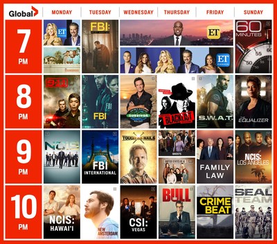 Global’s 2021 Fall primetime schedule (CNW Group/Corus Entertainment Inc.)