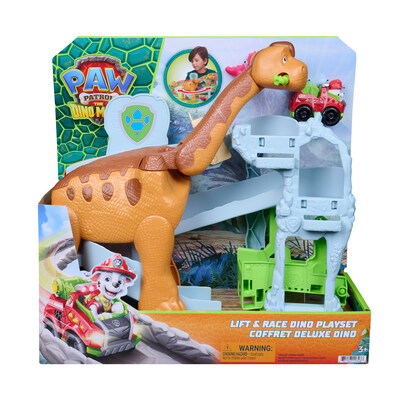 Lift & Race Dino Playset (CNW Group/Spin Master Corp.)