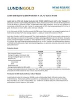 Lundin Gold Reports Q1 2026 Production of 119,742 Ounces of Gold (CNW Group/Lundin Gold Inc.)