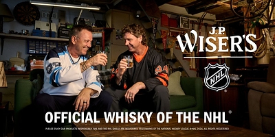 J.P. WISER’S AND THE NATIONAL HOCKEY LEAGUE ANNOUNCE MULTIYEAR CANADIAN PARTNERSHIP (CNW Group/Corby Spirit and Wine Communications)