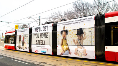 Corby Safe Rides Street Car (CNW Group/Corby Spirit and Wine Communications)