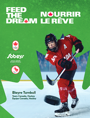 Feed The Dream - Blayre Turnbull, Ice Hockey (CNW Group/Empire Company Limited) (CNW Group/Empire Company Limited)