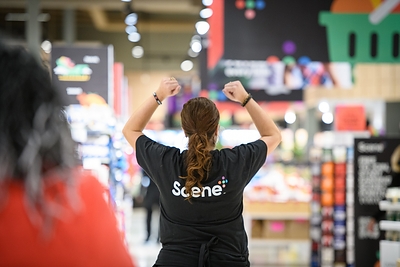 The Scene+ loyalty program launches in Thrifty Foods stores on March 23, 2023. Thrifty Foods customers can now earn and redeem Scene+ points in-store. (CNW Group/Empire Company Limited)