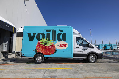 Voila Montreal Truck Lading (CNW Group/Empire Company Limited)