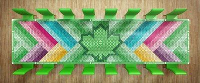 Sobeys Inc. Feed The Dream Tablecloth (CNW Group/Sobeys Capital Incorporated)