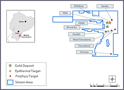 Figure 2: Stream Area (CNW Group/LunR Royalties Corp.)