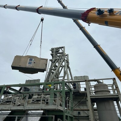 Figure 1- Kinsau 1A Drill Site (CNW Group/MCF Energy Ltd.)