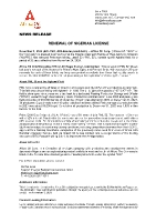 Renewal of Nigerian License (CNW Group/Africa Oil Corp.)