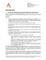AFRICA OIL ANNOUNCES SECOND QUARTER 2024 RESULTS (CNW Group/Africa Oil Corp.)