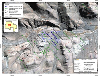 Map 1: Phase IV Drillhole Locations (CNW Group/Minsud Resources Corp.)