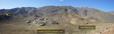 Figure 1: Chinchillones Porphyry & Epithermal target view to the south (CNW Group/Minsud Resources Corp.)