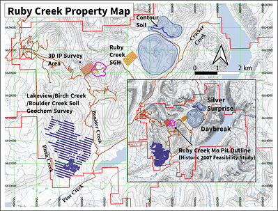 Ruby Creek Property Map (CNW Group/Stuhini Exploration Ltd.)