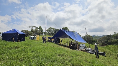 Drilling at El Dorado— Outcrop Silver Commences 2024 Santa Ana Drill Program (CNW Group/Outcrop Silver & Gold Corporation)